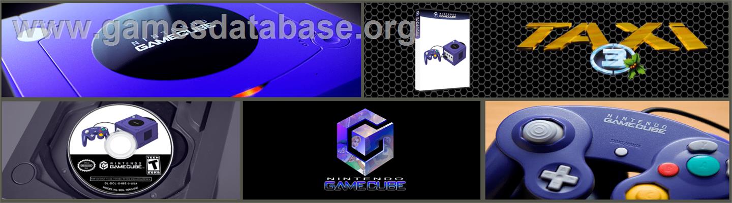 Taxi 3 - Nintendo GameCube - Artwork - Marquee