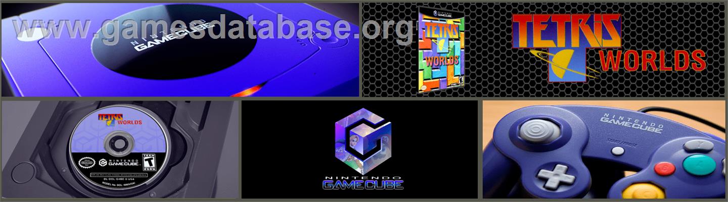 Tetris Worlds - Nintendo GameCube - Artwork - Marquee