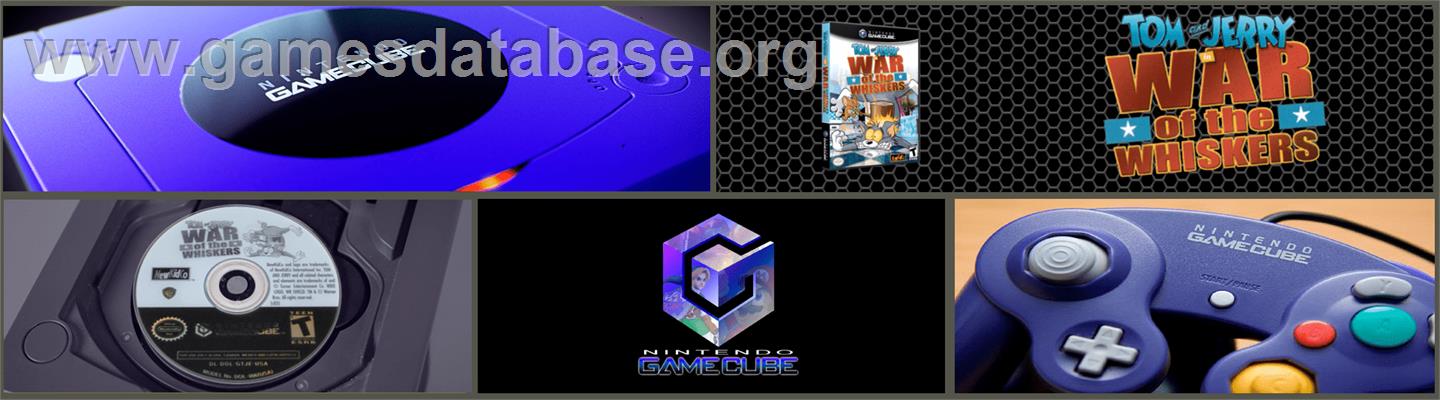 Tom And Jerry In War Of The Whiskers - Nintendo GameCube - Artwork - Marquee