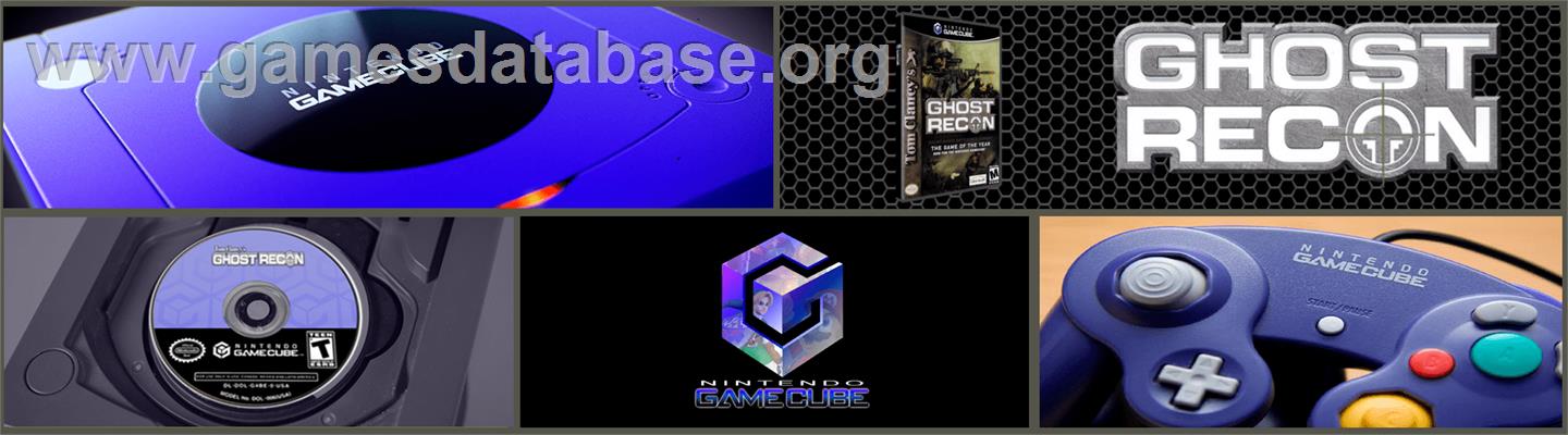 Tom Clancy's Ghost Recon - Nintendo GameCube - Artwork - Marquee