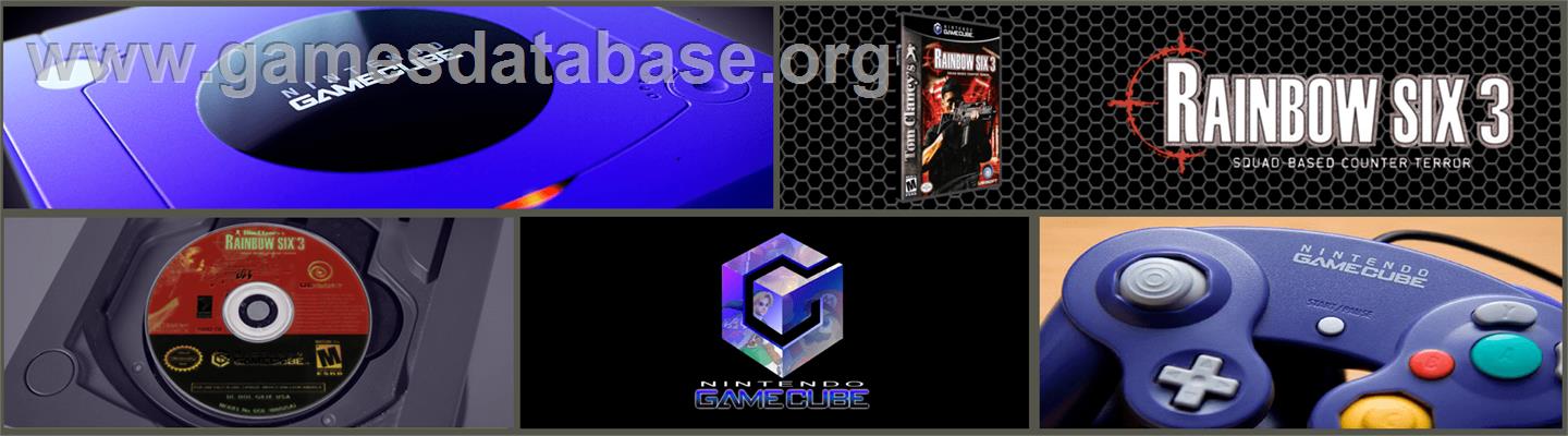 Tom Clancy's Rainbow Six 3: Raven Shield - Nintendo GameCube - Artwork - Marquee