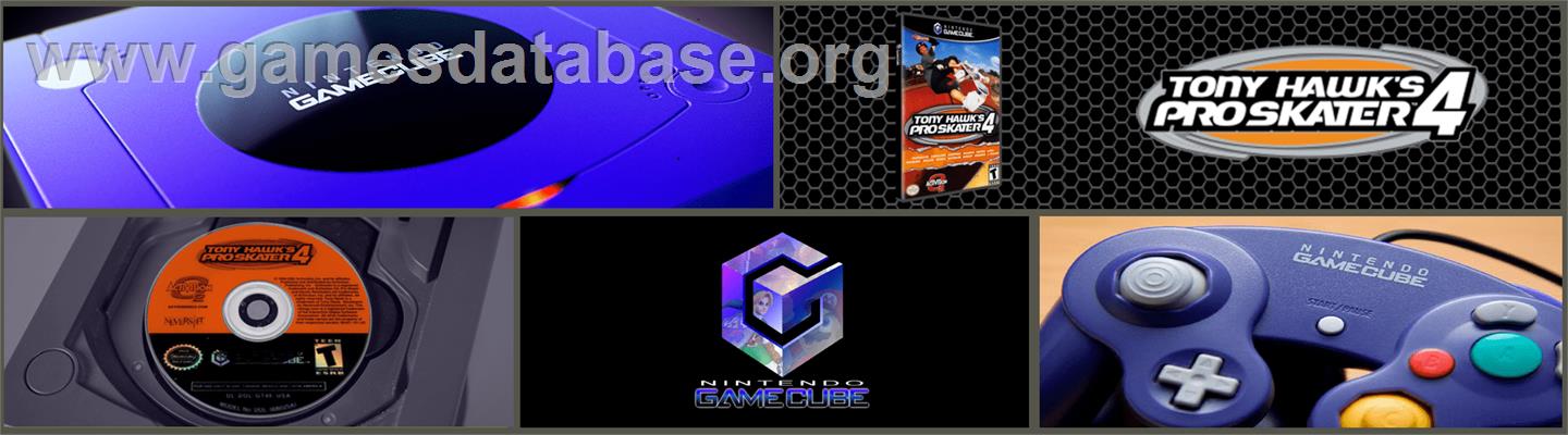 Tony Hawk's Pro Skater 4 - Nintendo GameCube - Artwork - Marquee