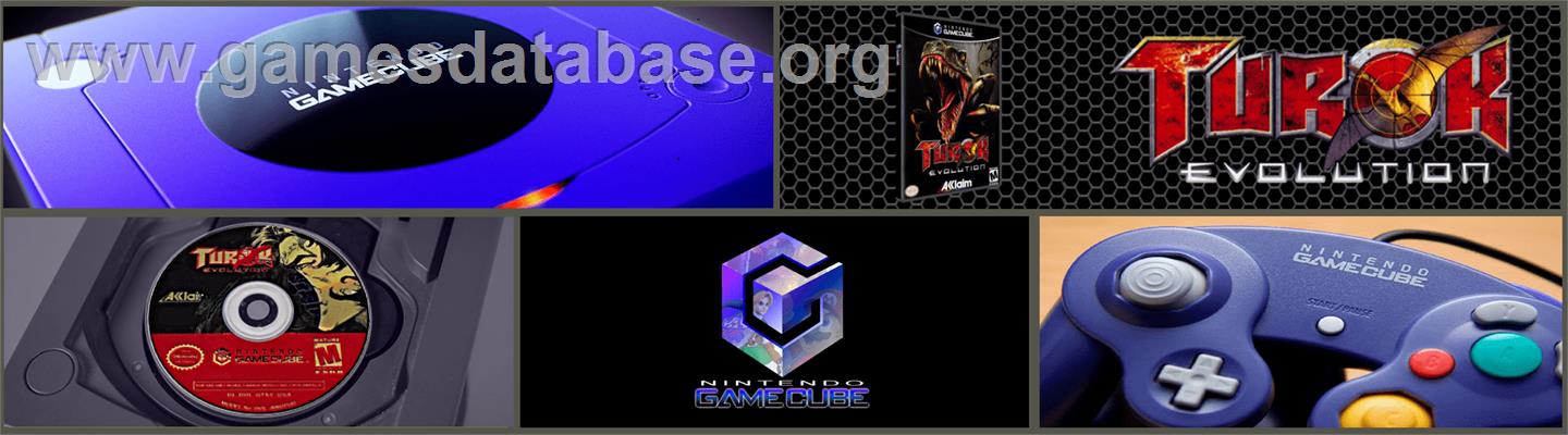 Turok: Evolution - Nintendo GameCube - Artwork - Marquee