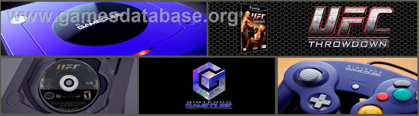 UFC: Throwdown - Nintendo GameCube - Artwork - Marquee