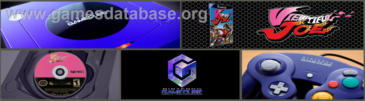 Viewtiful Joe: Red Hot Rumble - Nintendo GameCube - Artwork - Marquee