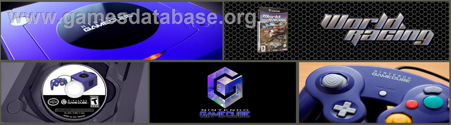 World Racing - Nintendo GameCube - Artwork - Marquee