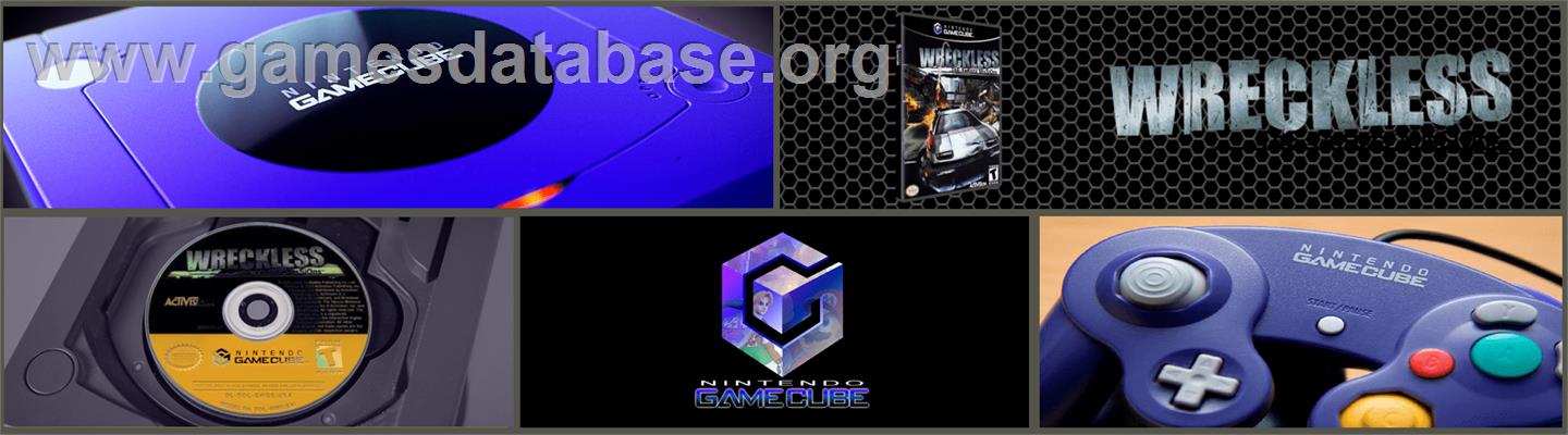 Wreckless: The Yakuza Missions - Nintendo GameCube - Artwork - Marquee