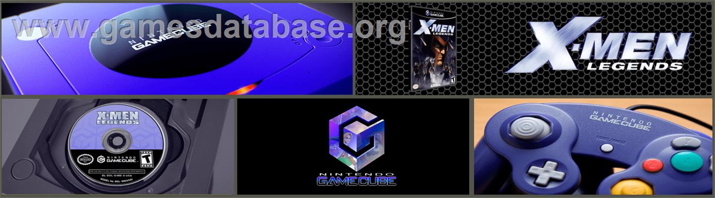 X-Men: Legends - Nintendo GameCube - Artwork - Marquee