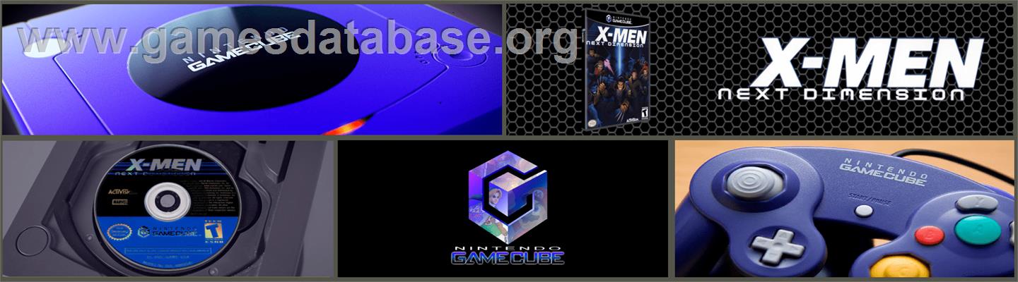 X-Men: Next Dimension - Nintendo GameCube - Artwork - Marquee