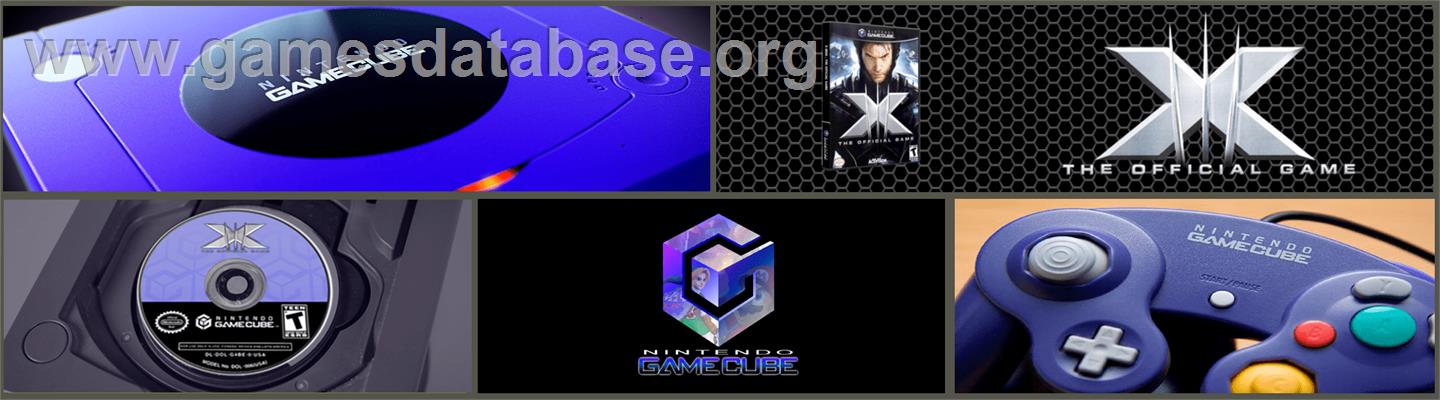X-men - The Official Game - Nintendo GameCube - Artwork - Marquee