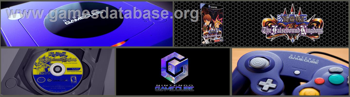 Yu-Gi-Oh!: The Falsebound Kingdom - Nintendo GameCube - Artwork - Marquee
