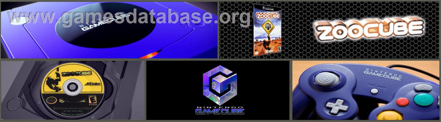 ZooCube - Nintendo GameCube - Artwork - Marquee