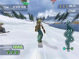 In game image of 1080° Avalanche on the Nintendo GameCube.