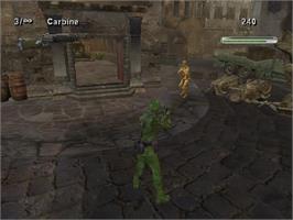 In game image of Army Men - Sarge's War on the Nintendo GameCube.