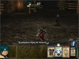 In game image of Baten Kaitos Origins on the Nintendo GameCube.