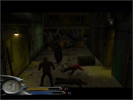 In game image of Batman - Dark Tomorrow on the Nintendo GameCube.