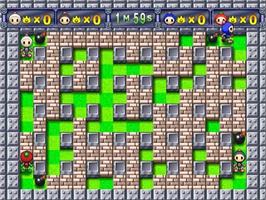In game image of Bomberman Land 2 on the Nintendo GameCube.