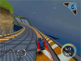 In game image of Butt-ugly Martians - Zoom Or Doom! on the Nintendo GameCube.