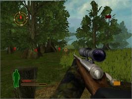 In game image of Cabela's Big Game Hunter 2005 Adventures on the Nintendo GameCube.