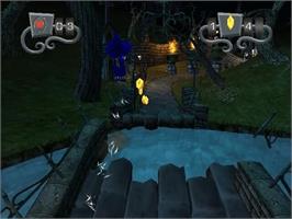 In game image of Castleween on the Nintendo GameCube.