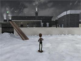 In game image of Charlie and the Chocolate Factory on the Nintendo GameCube.