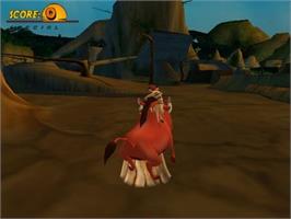 In game image of Disney's Extreme Skate Adventure on the Nintendo GameCube.
