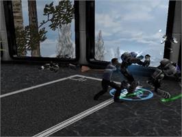 In game image of Fantastic Four on the Nintendo GameCube.