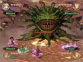 In game image of Final Fantasy: Crystal Chronicles on the Nintendo GameCube.