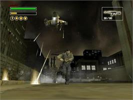 In game image of Freedom Fighters on the Nintendo GameCube.
