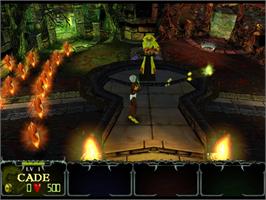 In game image of Gauntlet - Dark Legacy on the Nintendo GameCube.