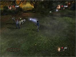 In game image of Harry Potter and the Goblet of Fire on the Nintendo GameCube.