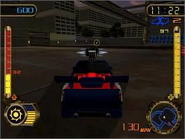 In game image of Hot Wheels - Velocity X on the Nintendo GameCube.