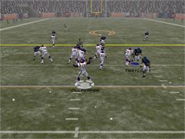 In game image of Madden Nfl 2004 on the Nintendo GameCube.