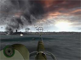 In game image of Medal Of Honor - Rising Sun on the Nintendo GameCube.