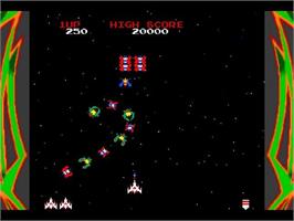 In game image of Namco Museum on the Nintendo GameCube.