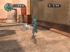 In game image of Robots on the Nintendo GameCube.