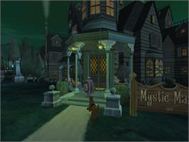 In game image of Scooby-doo! - Night Of 100 Frights on the Nintendo GameCube.