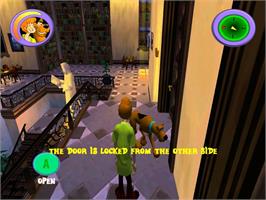 In game image of Scooby Doo!: Night of 100 Frights on the Nintendo GameCube.