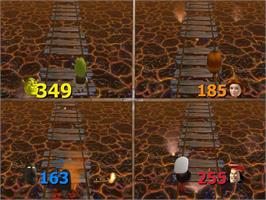 In game image of Shrek - Super Party on the Nintendo GameCube.