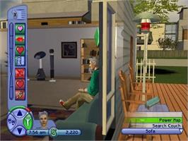 In game image of Sims 2, The on the Nintendo GameCube.