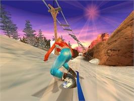 In game image of Ssx Tricky on the Nintendo GameCube.