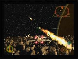 In game image of Star Wars - Rogue Squadron 3 - Rebel Strike on the Nintendo GameCube.