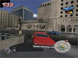In game image of Starsky And Hutch on the Nintendo GameCube.