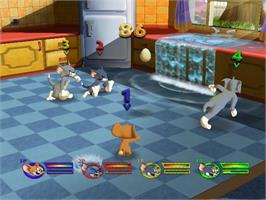 In game image of Tom And Jerry In War Of The Whiskers on the Nintendo GameCube.