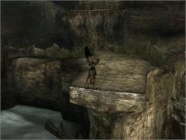 In game image of Tomb Raider Legend on the Nintendo GameCube.