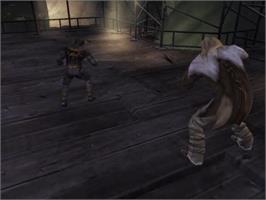 In game image of X-men - The Official Game on the Nintendo GameCube.