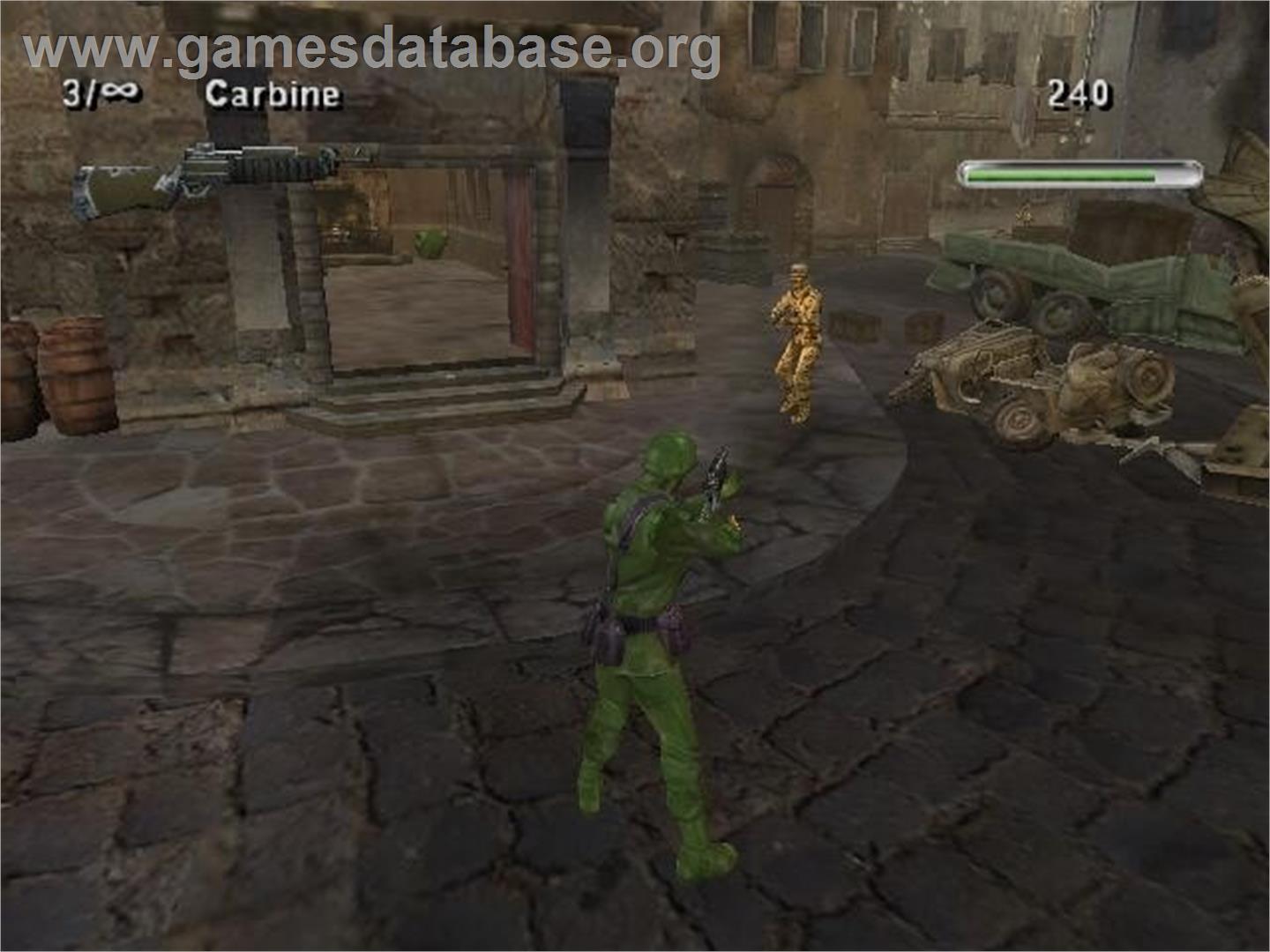 Army Men: Sarge's War - Nintendo GameCube - Artwork - In Game