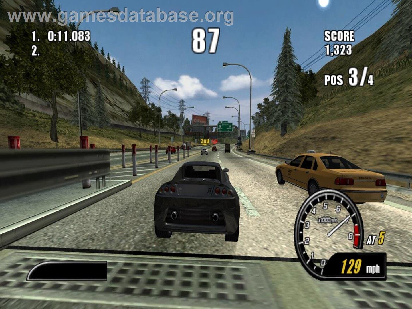 Burnout 2: Point of Impact - Nintendo GameCube - Artwork - In Game