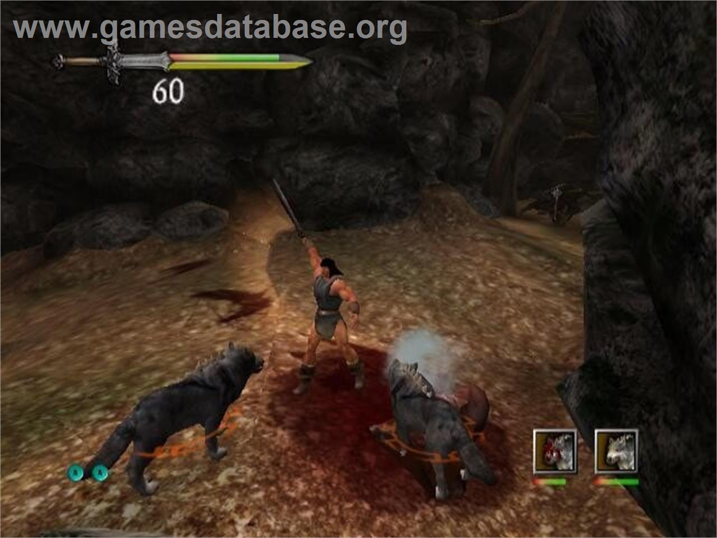 Conan - Nintendo GameCube - Artwork - In Game