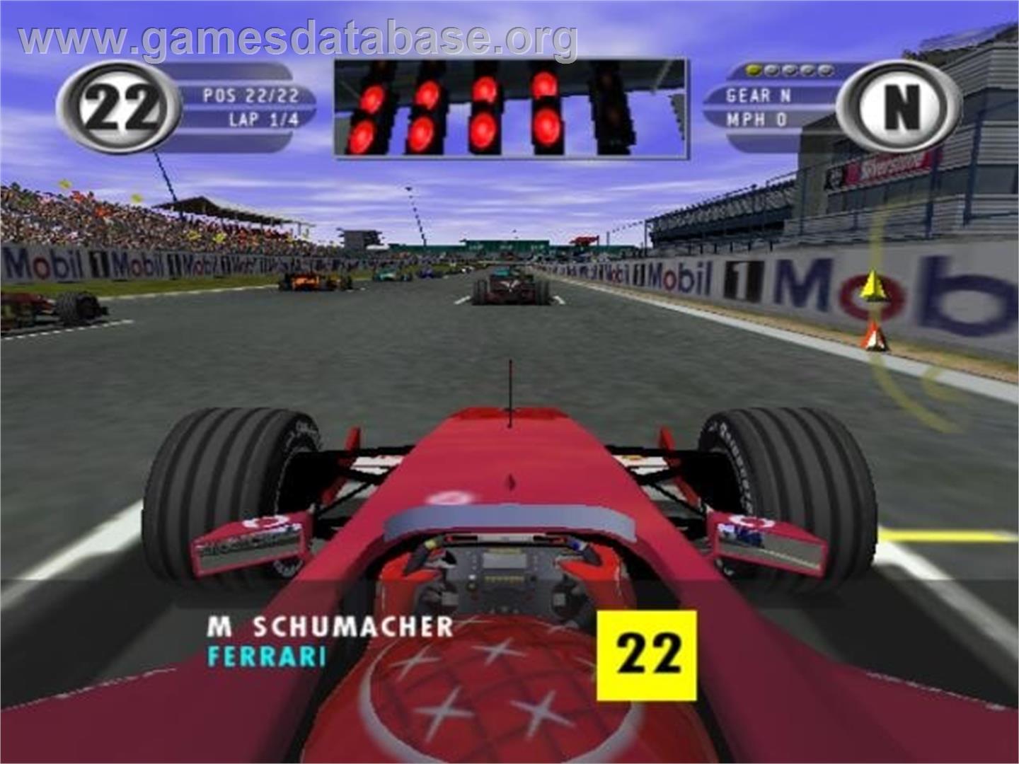 F1 2002 - Nintendo GameCube - Artwork - In Game